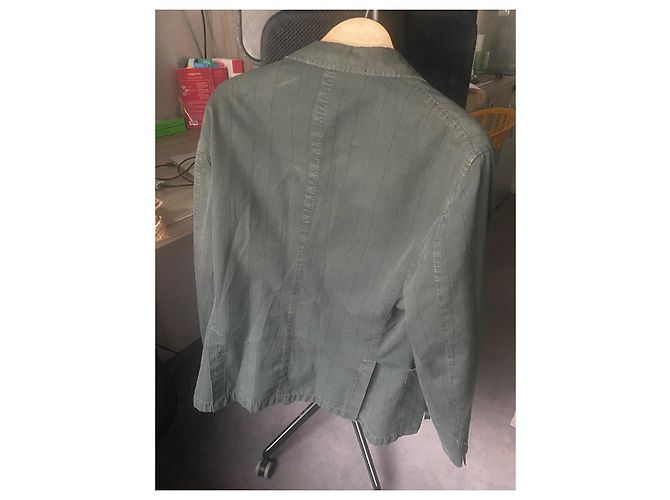 Autre Marque Boglioli K jacket olive green cotton size L - view 3