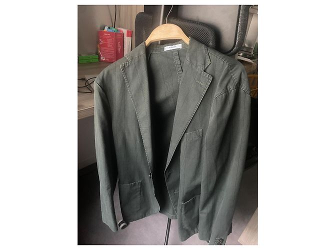 Autre Marque Boglioli K jacket olive green cotton size L - view 4