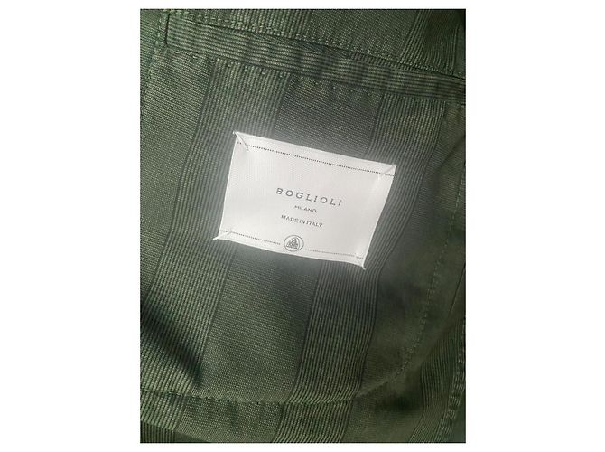 Autre Marque Boglioli K jacket olive green cotton size L - view 6