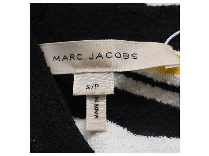 Gestreifter Rundhals-Pullover von Marc Jacobs aus mehrfarbigem Baumwollmaterial Mehrfarben - Ansicht 6