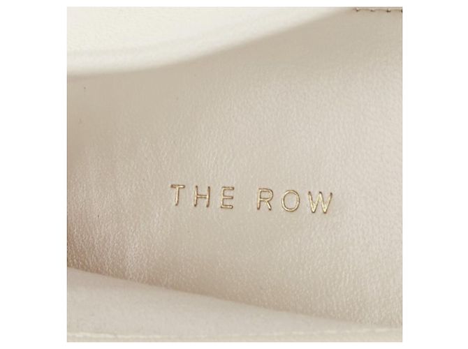 Sapatilhas de balé em couro nappa da The Row - vista 9