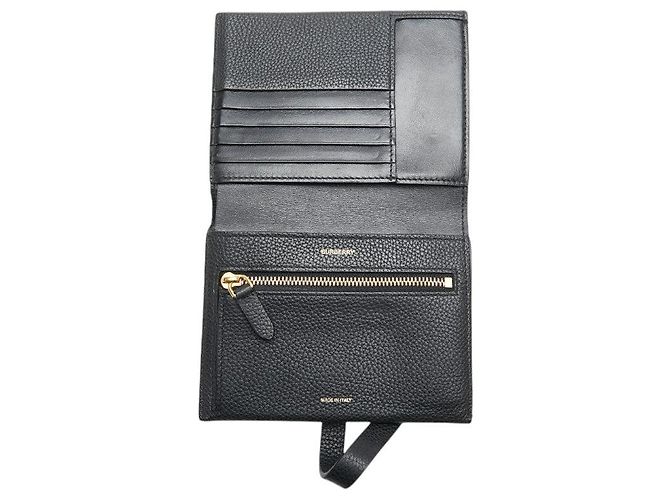 Lederbörse mit TB-Logo von Burberry Schwarz - Ansicht 4