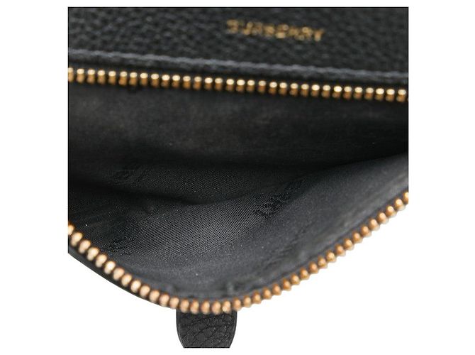 Lederbörse mit TB-Logo von Burberry Schwarz - Ansicht 6