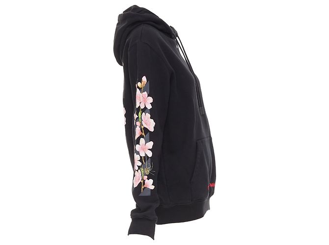 Hoodie brodé cerise Off White Ssense - vue 4