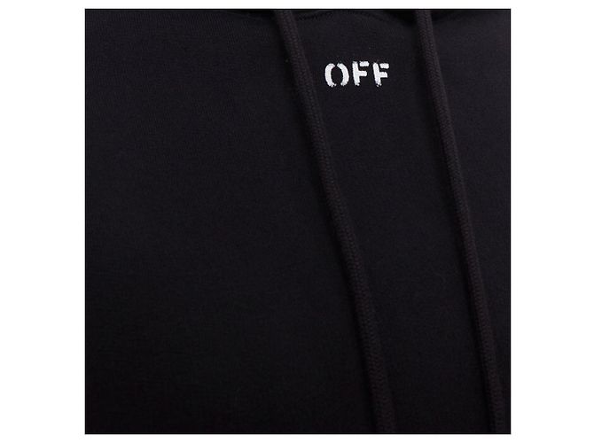 Hoodie brodé cerise Off White Ssense - vue 6