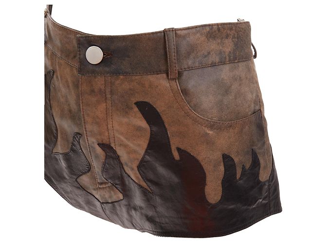Patchwork Flame Shorts von Alessandra Rich - Ansicht 2