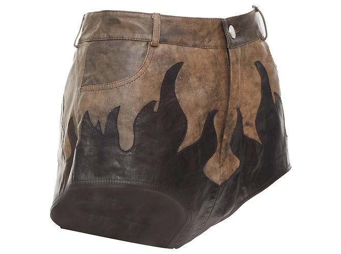 Patchwork Flame Shorts von Alessandra Rich - Ansicht 3