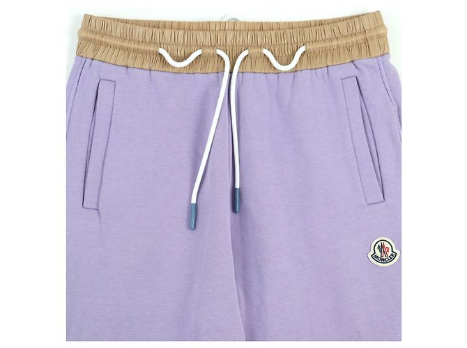 Pantaloni SWEATBOTTOM Moncler Porpora - vista 2