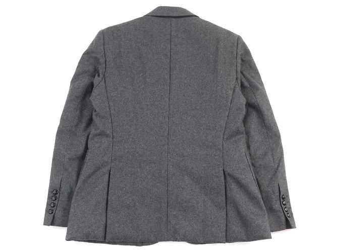 Moncler MILLEVACHES GIUBBOTTO Jaqueta de Down Marrom Cinza - vista 4