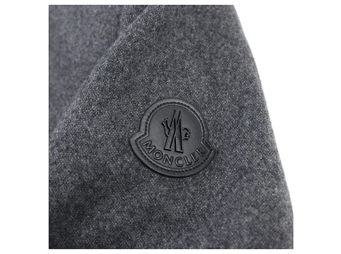 Moncler MILLEVACHES GIUBBOTTO Jaqueta de Down Marrom Cinza - vista 7