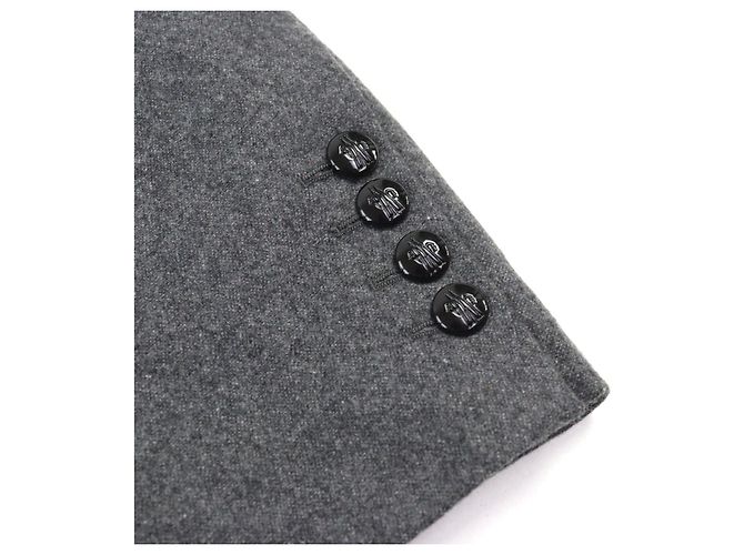 Moncler MILLEVACHES GIUBBOTTO Jaqueta de Down Marrom Cinza - vista 8