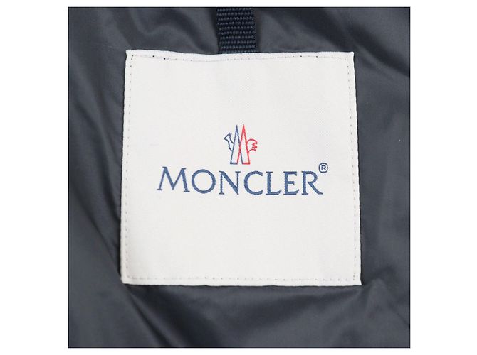 Moncler MILLEVACHES GIUBBOTTO Jaqueta de Down Marrom Cinza - vista 9