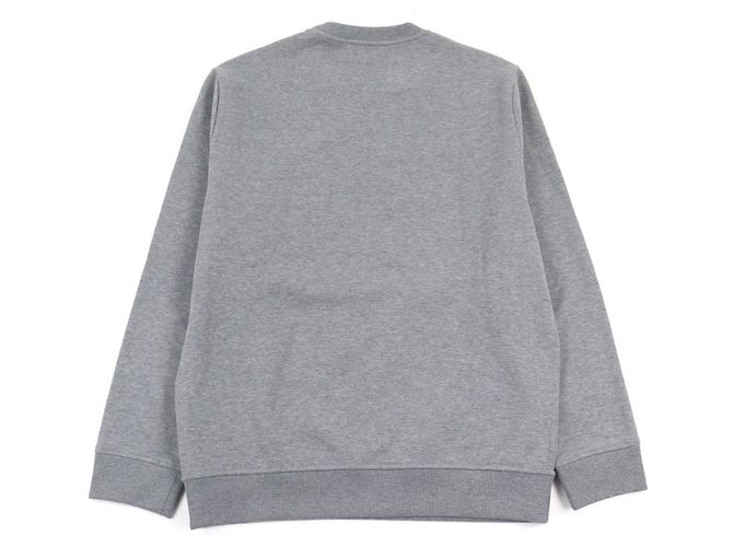 Sweatshirt aus Leder Metallerie au Carré von Hermès Braun Grau - Ansicht 3