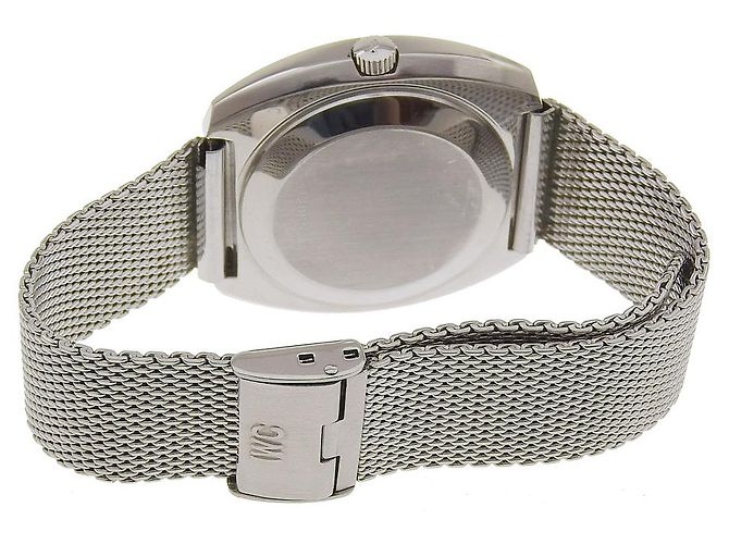 IWC R814A Edelstahl-Uhr Blau - Ansicht 5