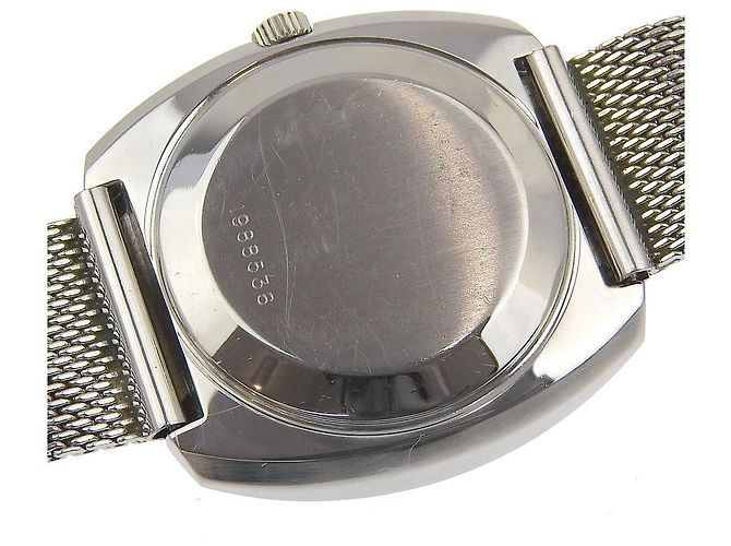 IWC R814A Edelstahl-Uhr Blau - Ansicht 6