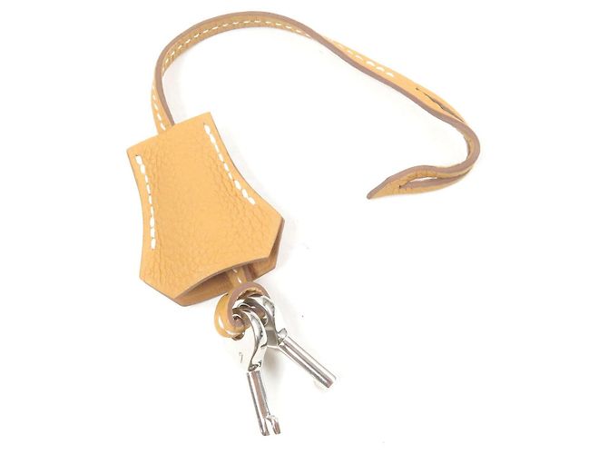 Borsa a Spalla Togo Adepesh di Hermès Beige - vista 11