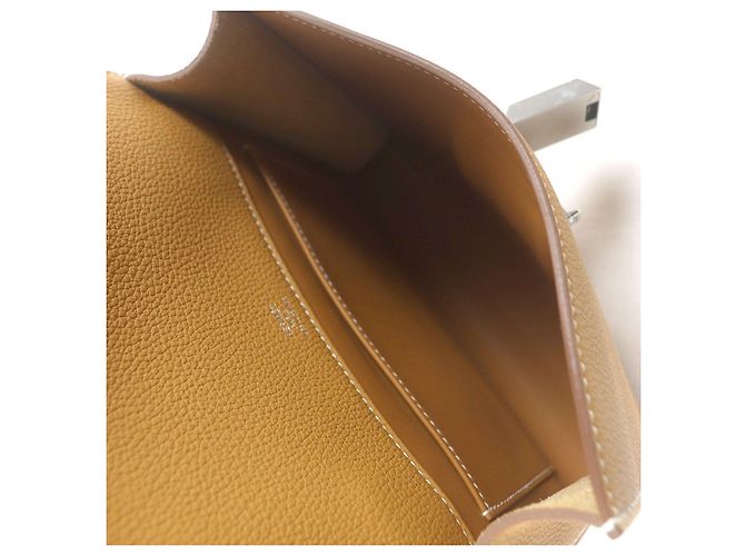 Borsa a Spalla Togo Adepesh di Hermès Beige - vista 5