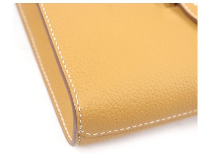 Borsa a Spalla Togo Adepesh di Hermès Beige - vista 7