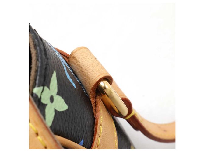 Louis Vuitton Monogram Multicolore Shoulder Bag Black - view 6