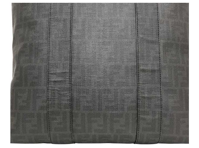 Borsa Tote Zucchino Nera Fendi Nero - vista 11