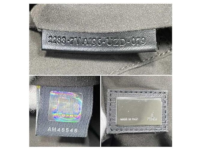 Borsa Tote Zucchino Nera Fendi Nero - vista 4
