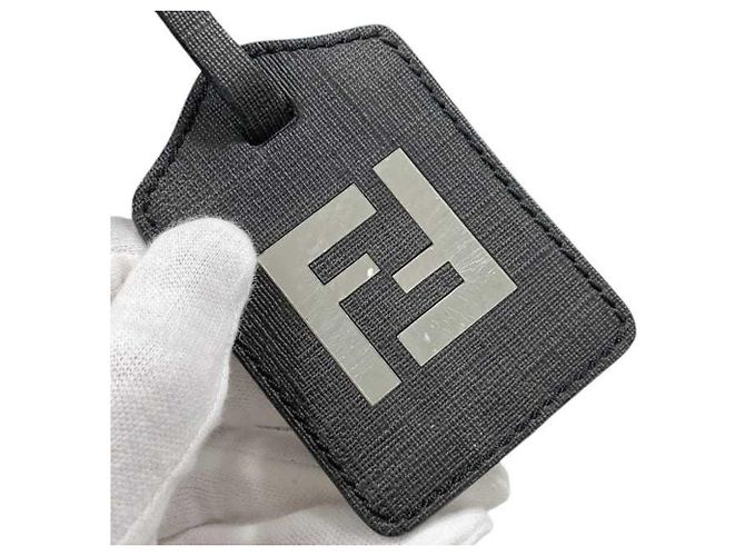 Borsa Tote Zucchino Nera Fendi Nero - vista 7