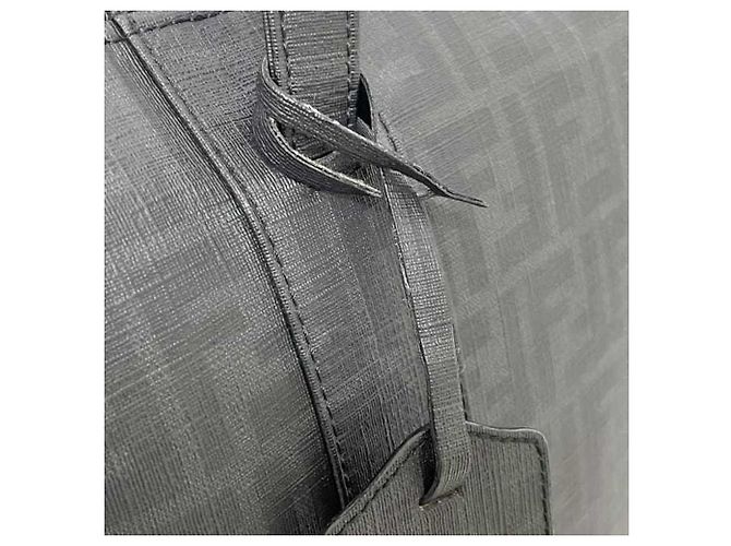 Borsa Tote Zucchino Nera Fendi Nero - vista 8