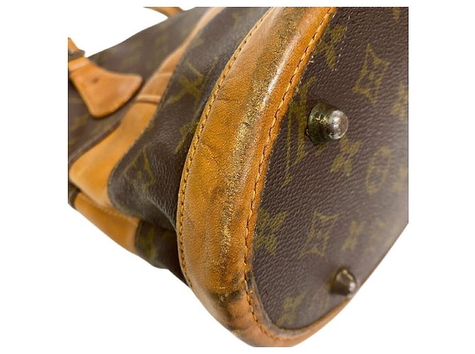 Louis Vuitton Bucket PM Monogram Handtasche Braun - Ansicht 3