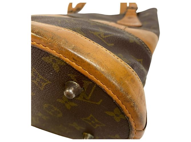 Louis Vuitton Bucket PM Monogram Handtasche Braun - Ansicht 6