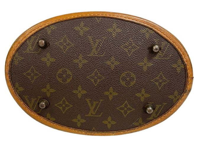 Louis Vuitton Bucket PM Monogram Handtasche Braun - Ansicht 7