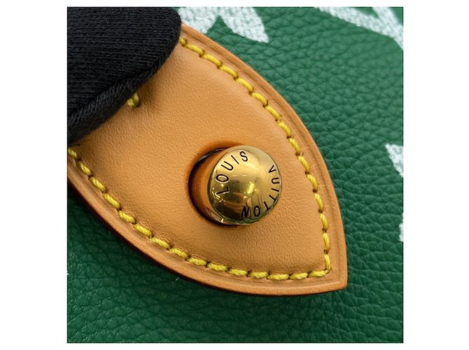 Borsa Boston Louis Vuitton Speedy P9 Bandoulière 40 Verde Verde chiaro - vista 11