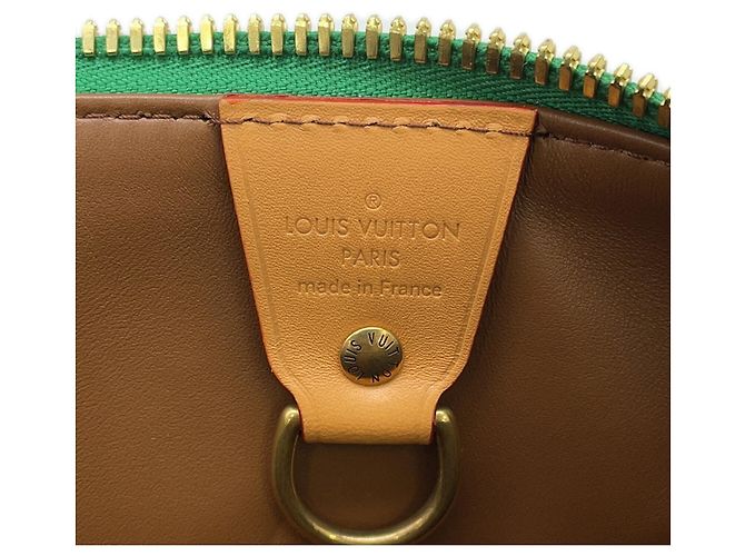 Borsa Boston Louis Vuitton Speedy P9 Bandoulière 40 Verde Verde chiaro - vista 16