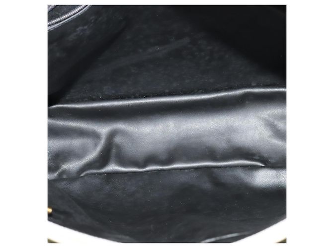 BALLY Borsa a Spalla con Catena Pelle Avorio Oro Auth 141066 D'oro Crudo - vista 11