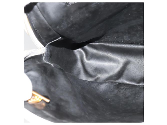 BALLY Borsa a Spalla con Catena Pelle Avorio Oro Auth 141066 D'oro Crudo - vista 20
