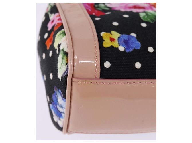 Dolce & Gabbana DOLCE&GABBANA Borsa a Mano in Tela Nera e Oro Auth BA6092 Nero D'oro - vista 16