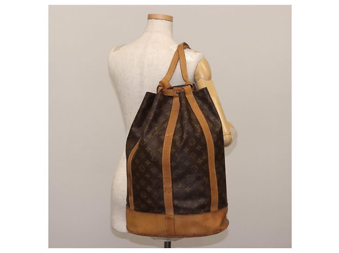 LOUIS VUITTON Borsa a Spalla Monogram Randonnee GM M42244 LV Auth 141436 Monogramma - vista 19