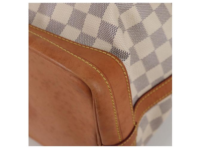 LOUIS VUITTON Borsa a Spalla Noe Damier Azur N42222 LV Auth 141023V - vista 14