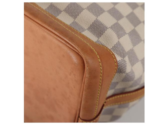 LOUIS VUITTON Borsa a Spalla Noe Damier Azur N42222 LV Auth 141023V - vista 16