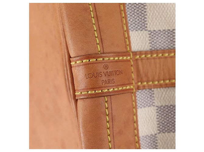 LOUIS VUITTON Borsa a Spalla Noe Damier Azur N42222 LV Auth 141023V - vista 17