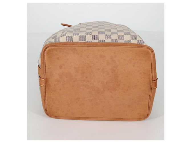 LOUIS VUITTON Borsa a Spalla Noe Damier Azur N42222 LV Auth 141023V - vista 5