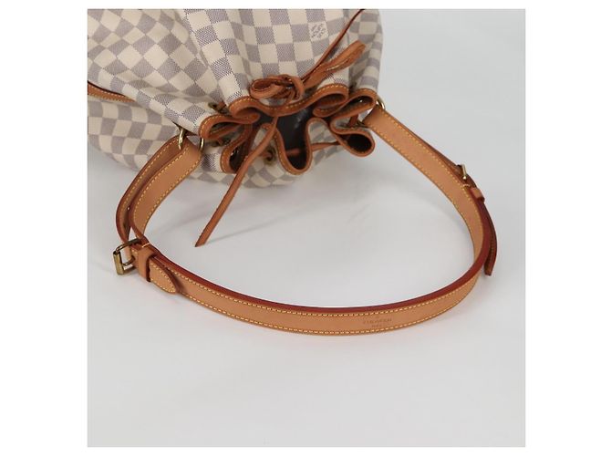 LOUIS VUITTON Borsa a Spalla Noe Damier Azur N42222 LV Auth 141023V - vista 7