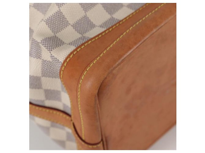 LOUIS VUITTON Borsa a Spalla Noe Damier Azur N42222 LV Auth 141023V - vista 9