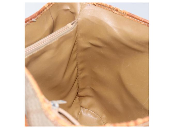 Céline CELINE Macadam Canvas Tote Bag PVC Beige Gold Auth bs29412 Golden - Ansicht 20