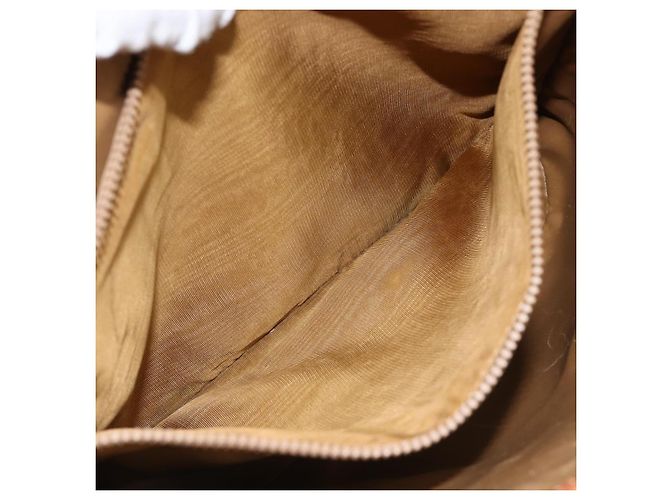 Céline CELINE Macadam Canvas Tote Bag PVC Beige Gold Auth bs29412 Golden - Ansicht 22