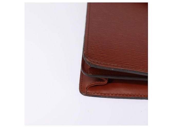 LOUIS VUITTON Cartella Consulente Epi Marrone M54423 LV Auth ep10946 - vista 14