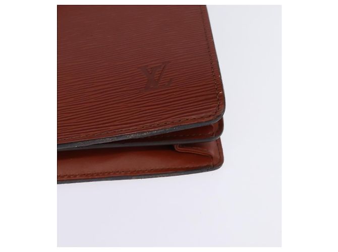 LOUIS VUITTON Cartella Consulente Epi Marrone M54423 LV Auth ep10946 - vista 15