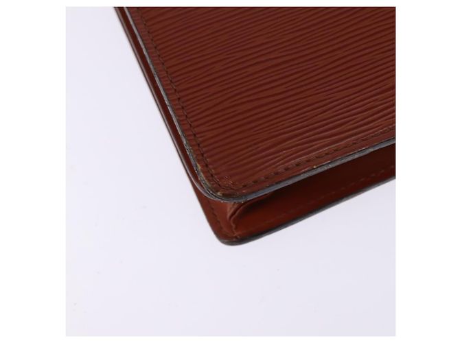 LOUIS VUITTON Cartella Consulente Epi Marrone M54423 LV Auth ep10946 - vista 16
