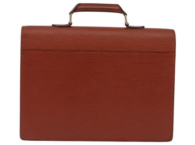 LOUIS VUITTON Cartella Consulente Epi Marrone M54423 LV Auth ep10946 - vista 2