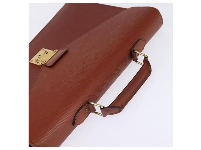 LOUIS VUITTON Cartella Consulente Epi Marrone M54423 LV Auth ep10946 - vista 6