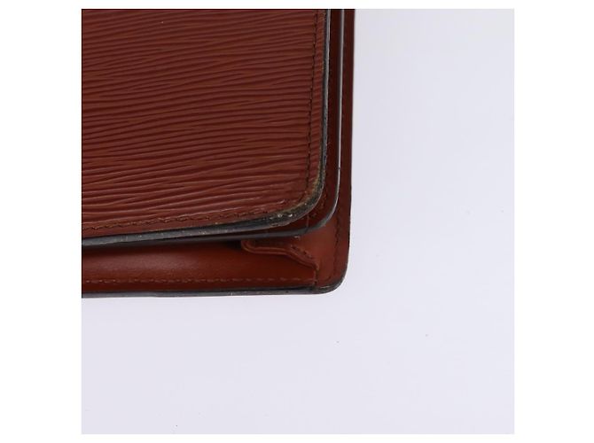 LOUIS VUITTON Cartella Consulente Epi Marrone M54423 LV Auth ep10946 - vista 9